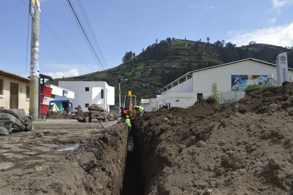 Agua potable para la cabecera parroquial de Pungalá