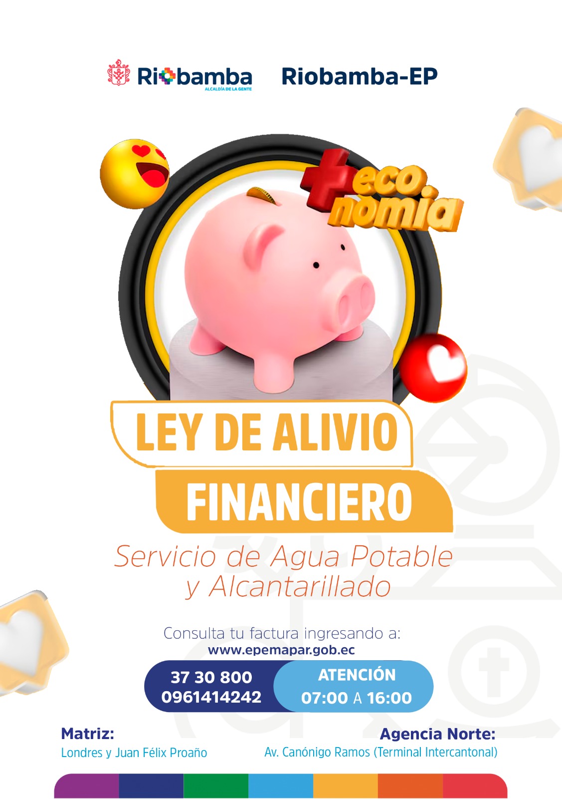 INICIATIVA BUSCA ALIVIAR LA CARGA ECONÓMICA DE LOS USUARIOS